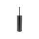 Croscombe Matt Black Toilet Brush and Holder